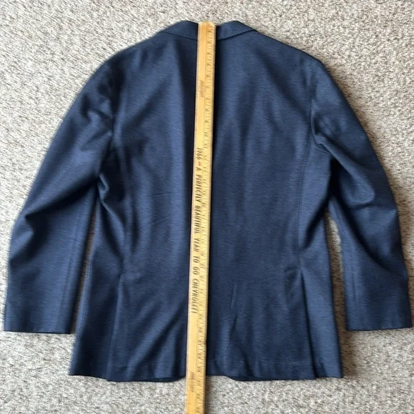 *Luxury* Finamore 1925 Napoli Navy Hand Tailored Patch Pocket Blazer Eu 52 US 40 - Picture 16 of 16